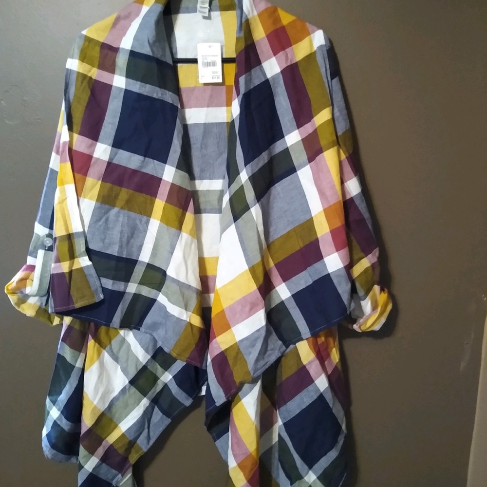 Flannel kimono